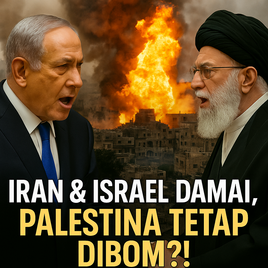 Gencatan Senjata Iran-Israel Berlaku, Palestina Tetap Ditinggalkan